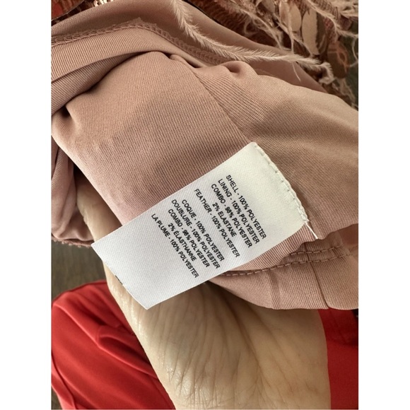 Ramy Brook rose gold metallic mini dress 2 nwt - Picture 9 of 9